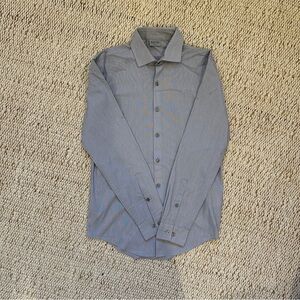 Kenneth Cole Reaction Blue Dress Shirt